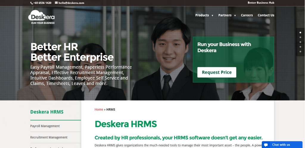 Quản lý nhân viên với phần mềm Deskera
