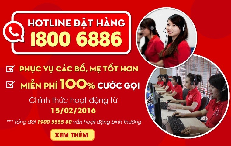 Tổng đài 1800 - Khách hàng luôn là thượng đế