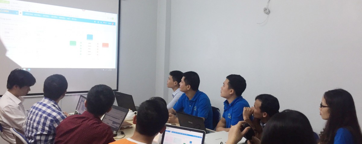Crmviet thuyết trình về giải pháp phần mềm
