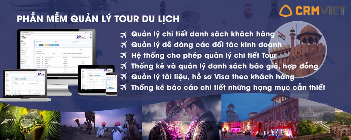 Phần mềm quản lý tour du lịch miễn phí