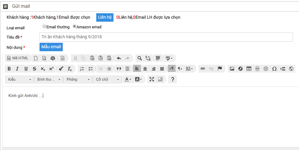 Gui Email CSKH
