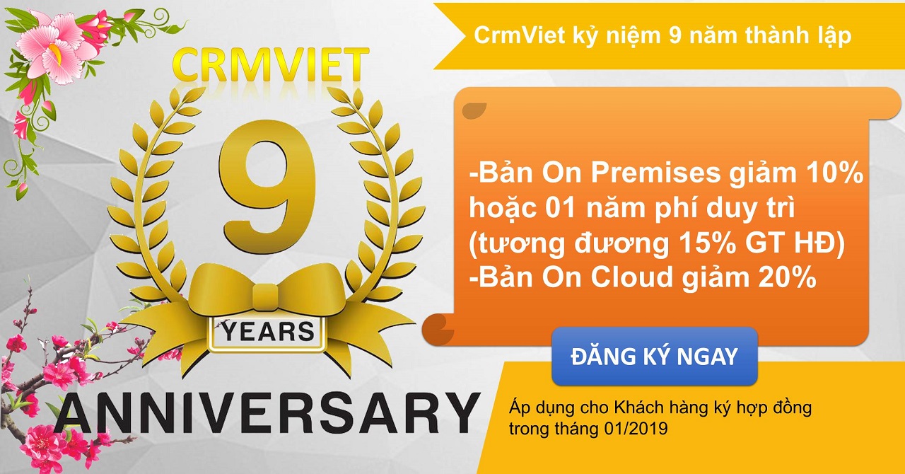 Chương trình tri ân khách hàng lớn nhất trong năm từ CrmViet