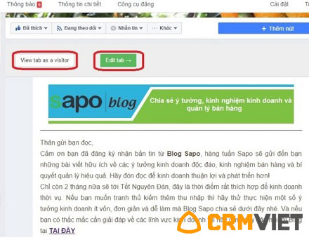 Bước 10: Cách tạo landing page facebook