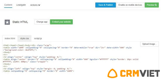 Bước 7: Cách tạo landing page facebook
