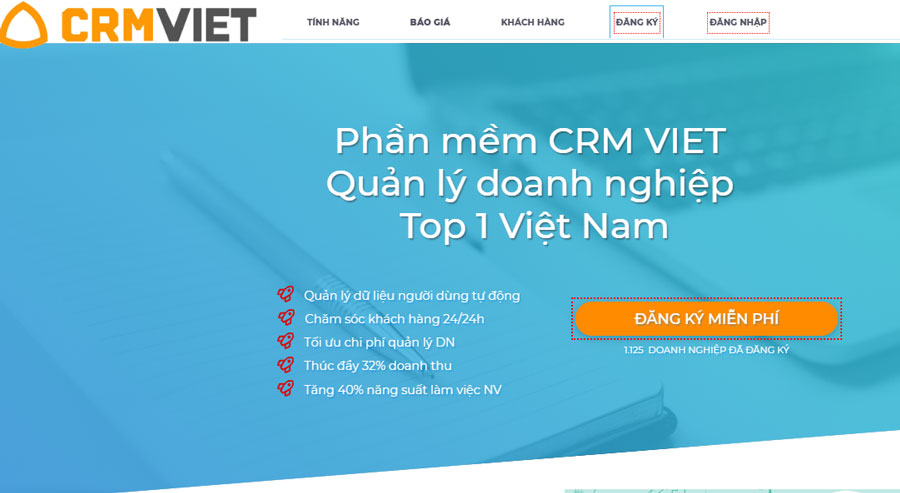 CTA của bố cục landing page