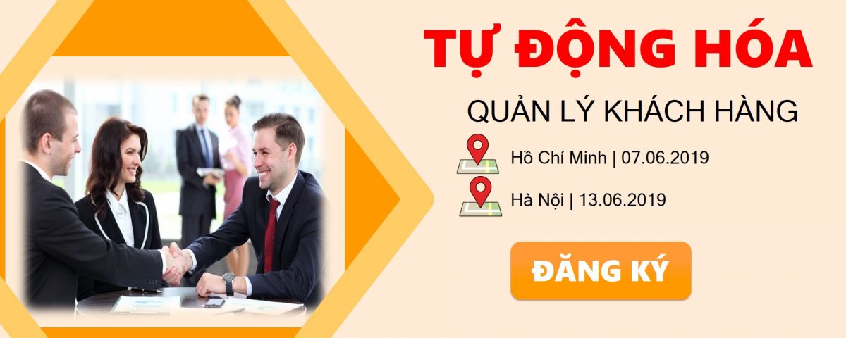 Sự kiện: Tự động hóa QLKH CrmViet
