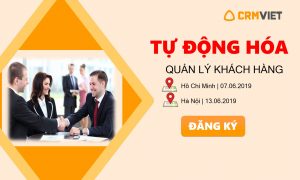 Sự kiện: Tự động hóa QLKH CrmViet