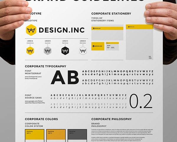 Thiết kế brand guideline