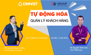 Tự động hóa quản lý khách hàng CrmViet
