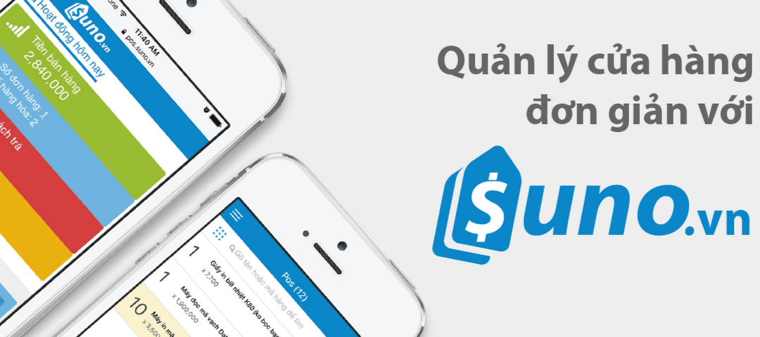 Phần mềm quản lý bán hàng suno