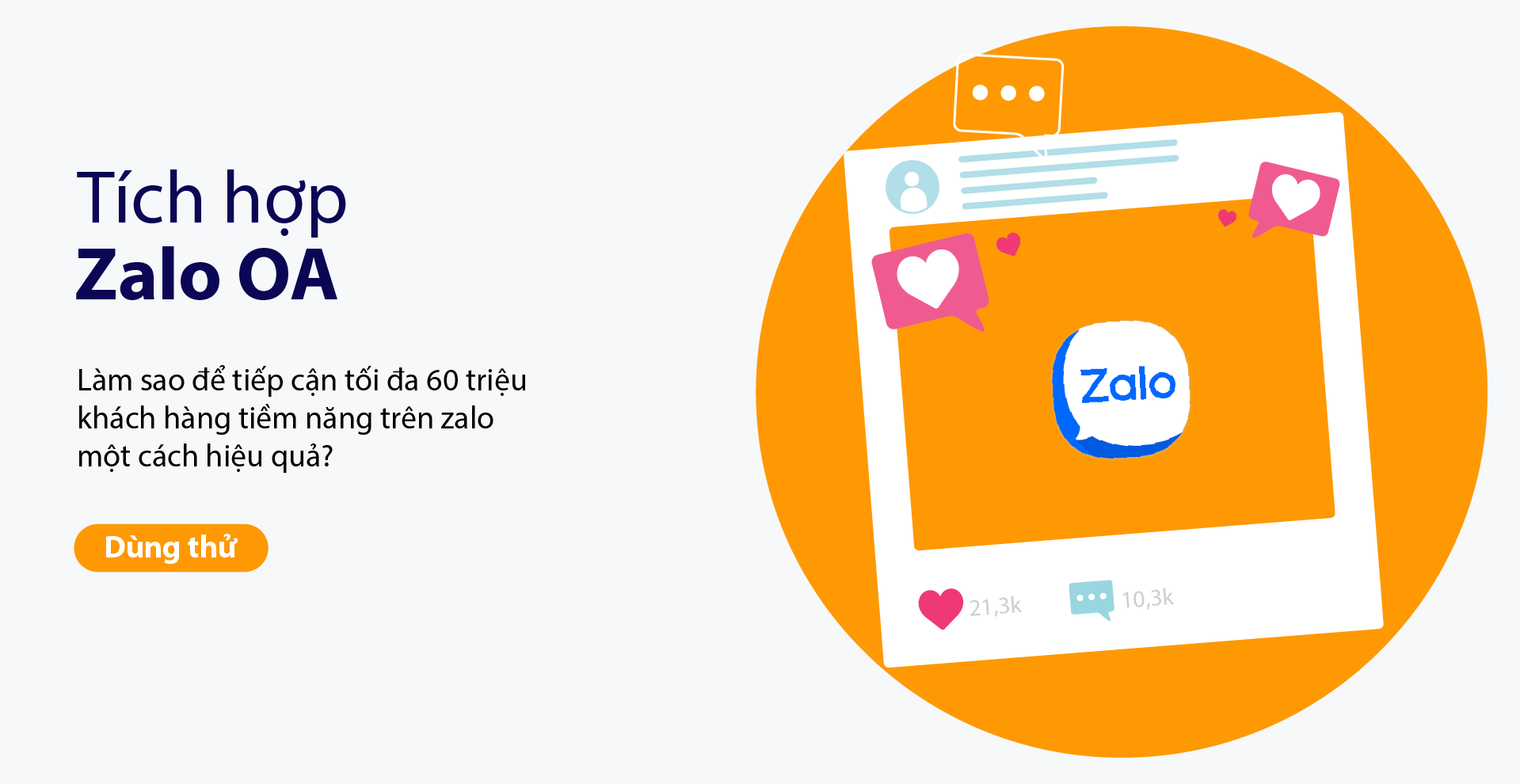 tích hợp zalo oa