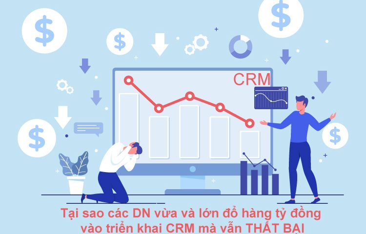 dn vừa và lớn triển khai crm